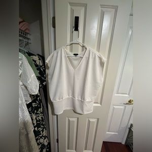 Ann Taylor White Blouse